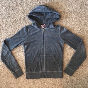 Grey Juicy Couture Zip Up